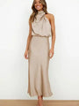 Women's Sleeveless Party Maxi Dress