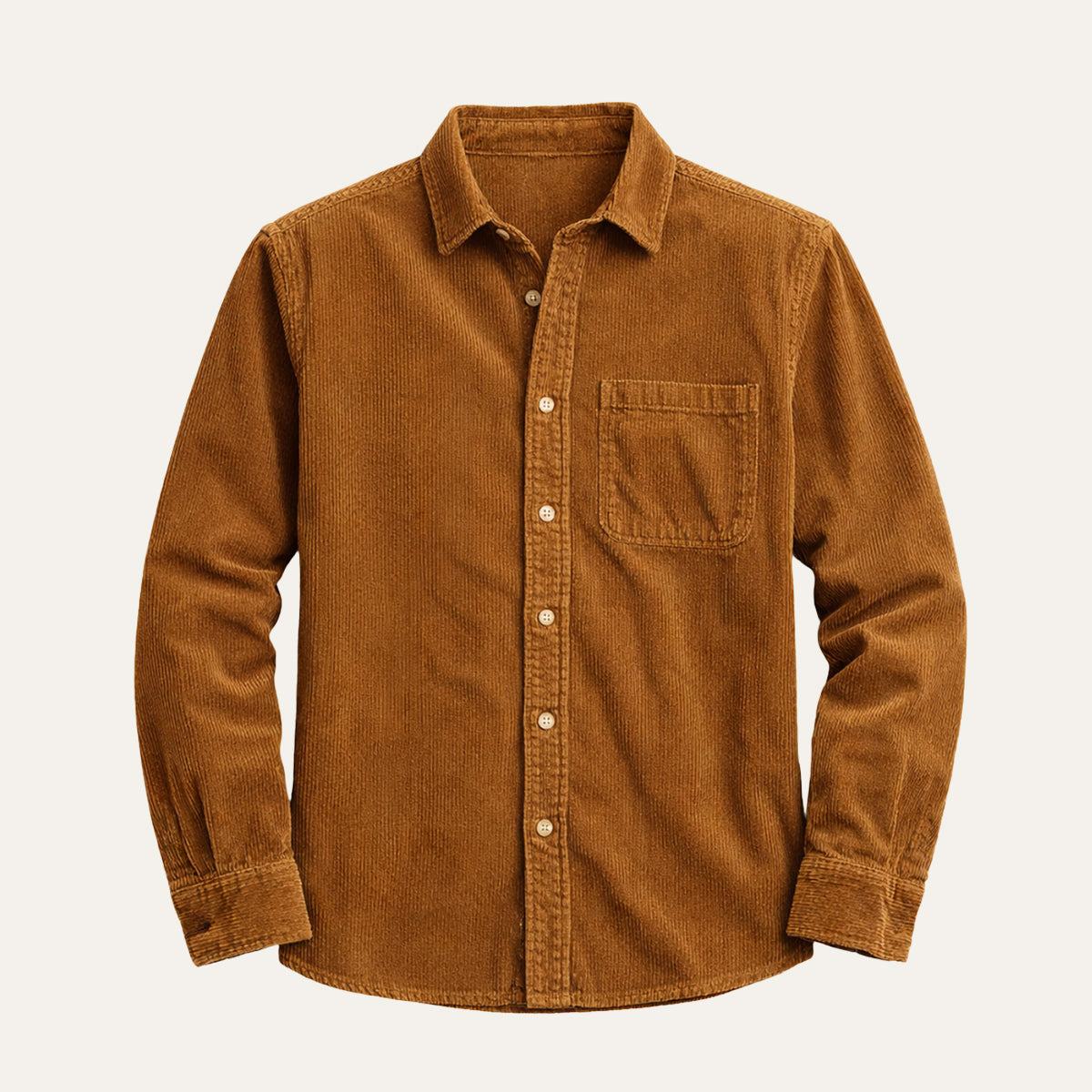 The Bergamo Men’s Casual Long Sleeve Shirt