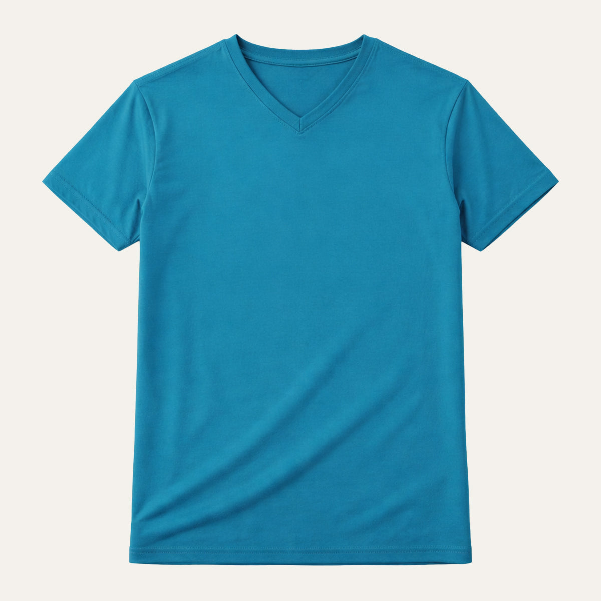 Men’s V Neck T Shirt – Casual Slim Fit Summer Cotton Tee