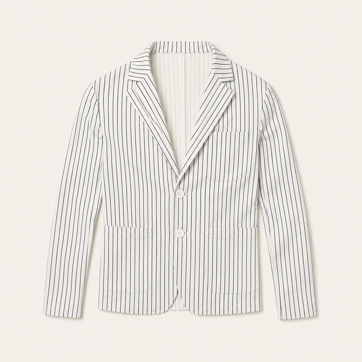 The Orvieto Men’s Striped Lightweight Linen Blend Blazer