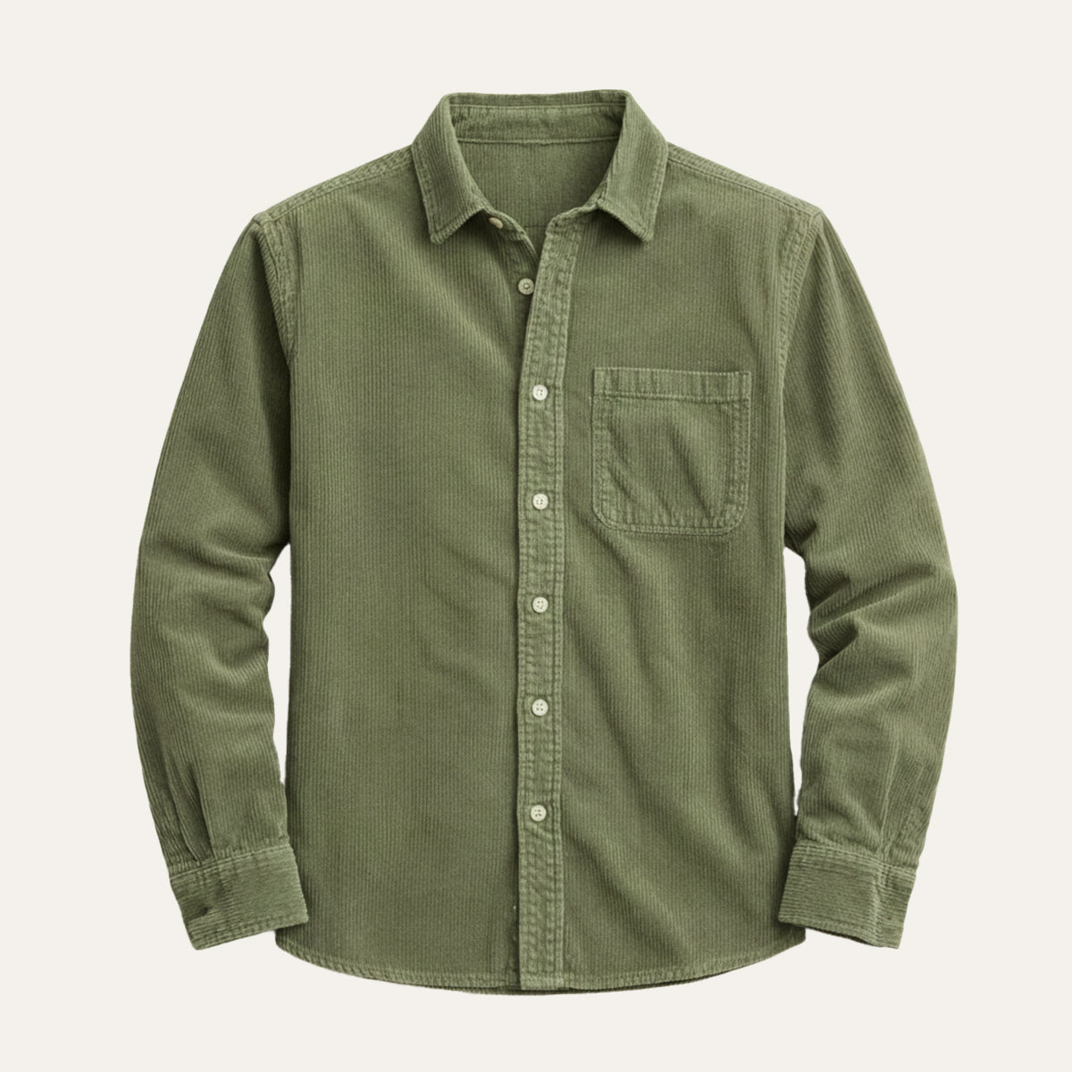 The Bergamo Men’s Casual Long Sleeve Shirt