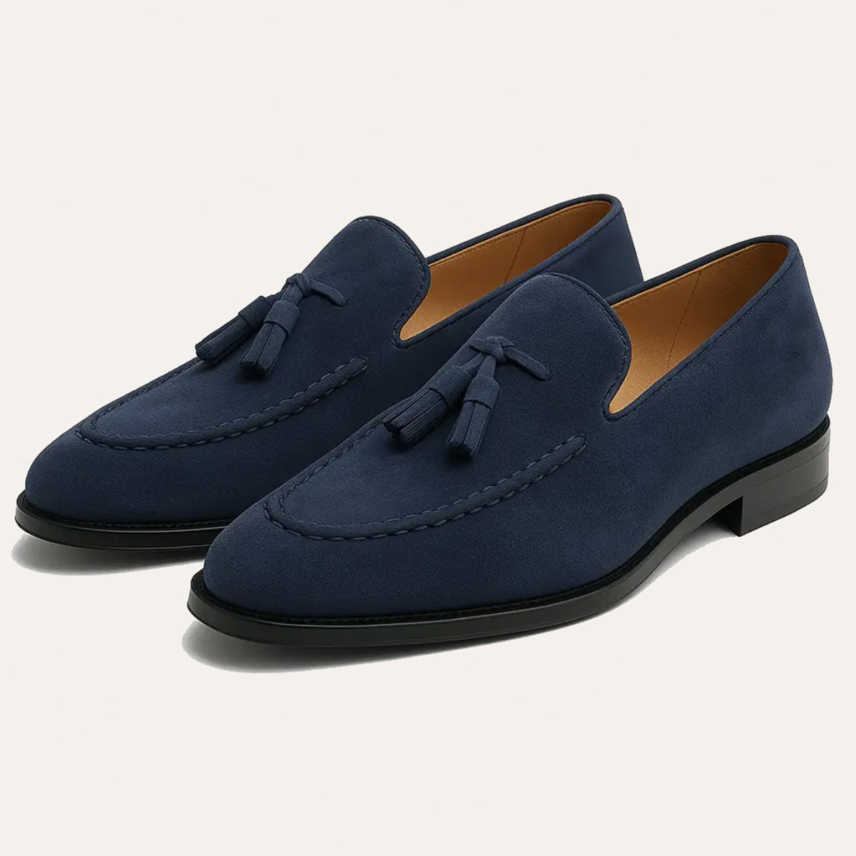 The Livorno Men’s Suede Tassel Loafer