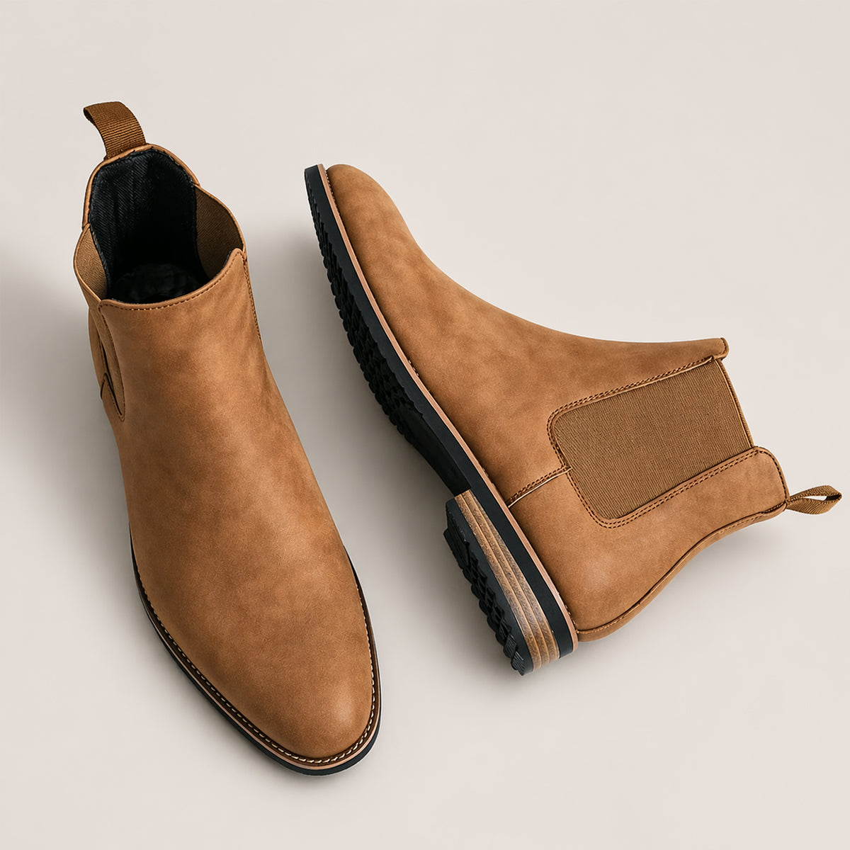 The Alderton Men’s Elegant Slip On Smart Casual Chelsea Boots