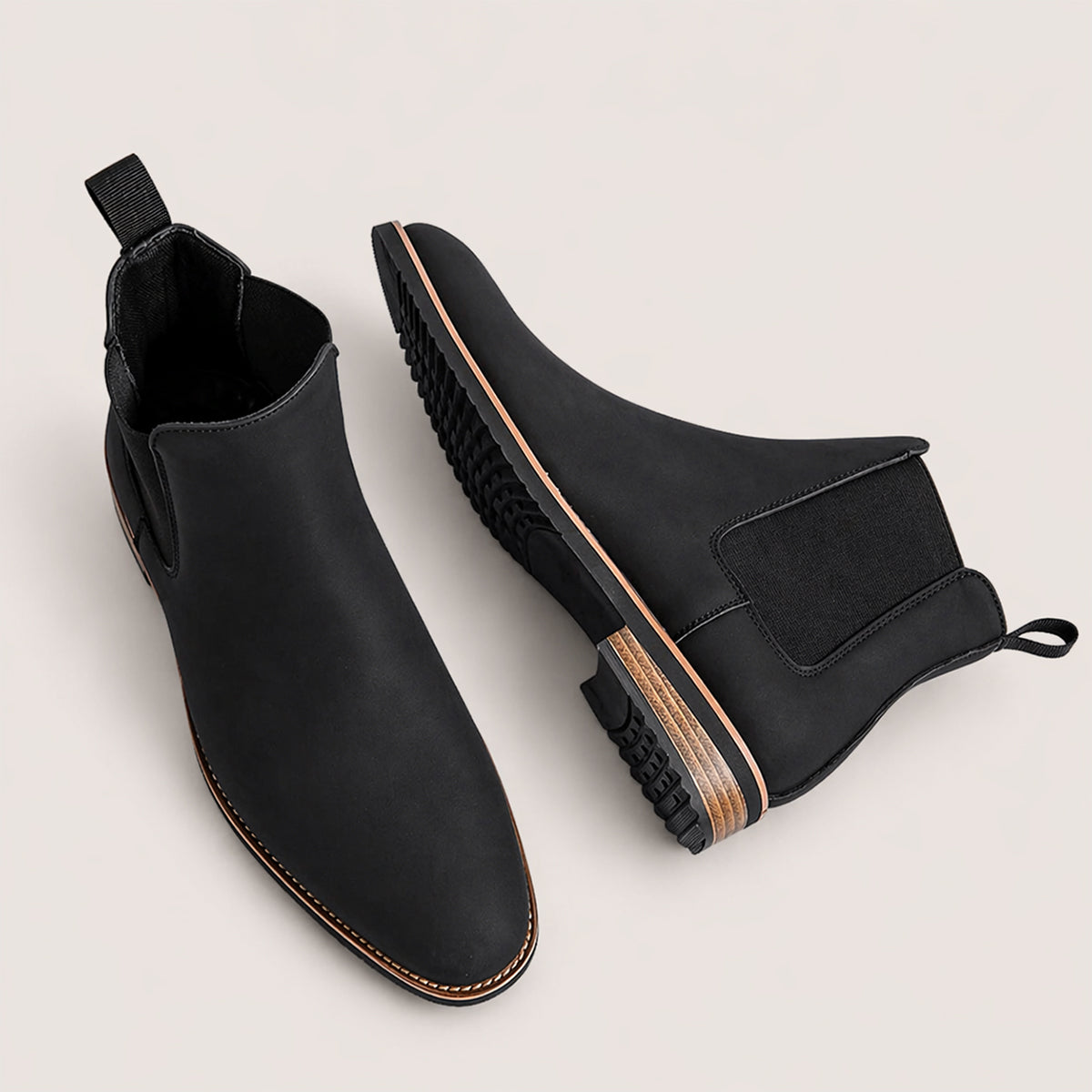 The Alderton Men’s Elegant Slip On Smart Casual Chelsea Boots