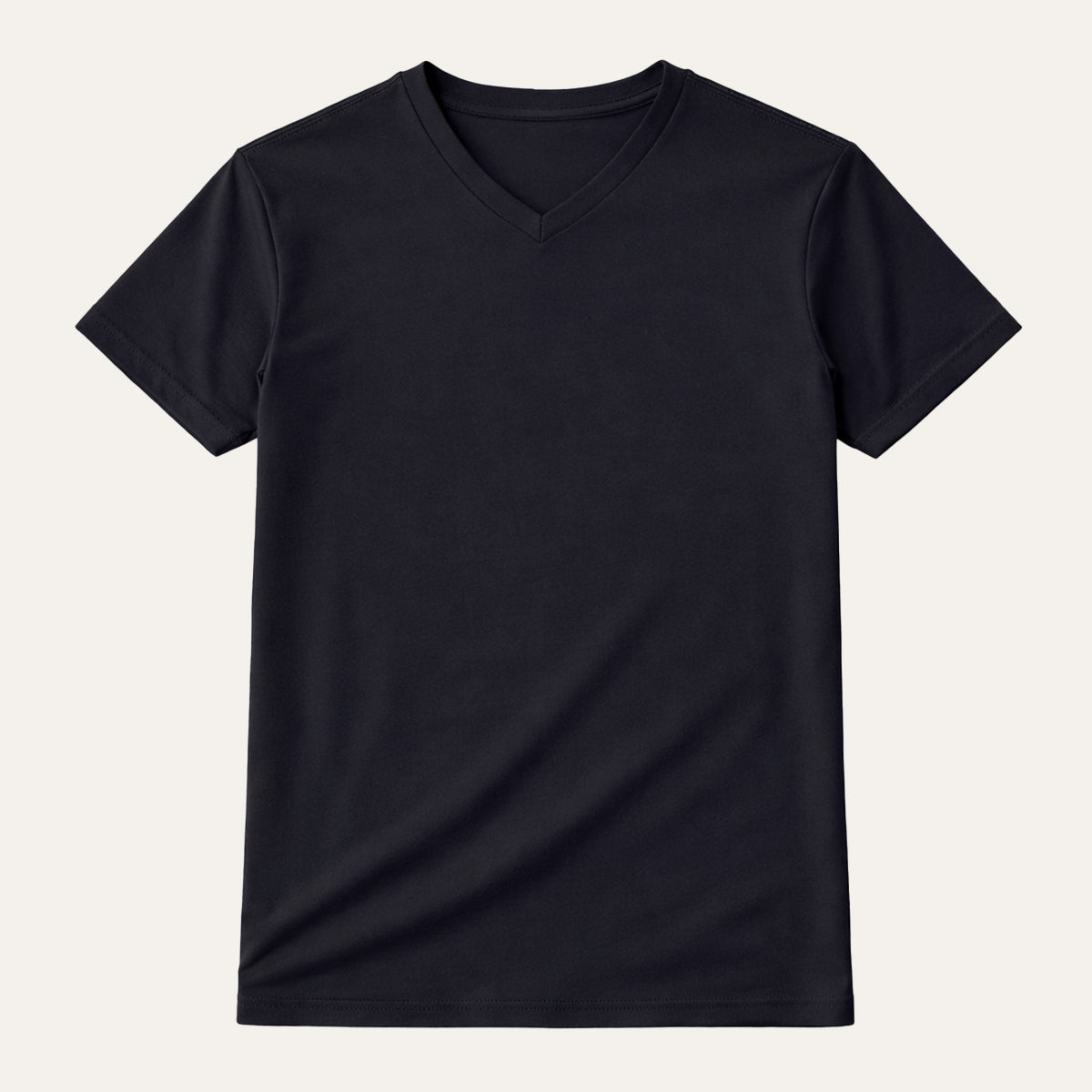 Men’s V Neck T Shirt – Casual Slim Fit Summer Cotton Tee