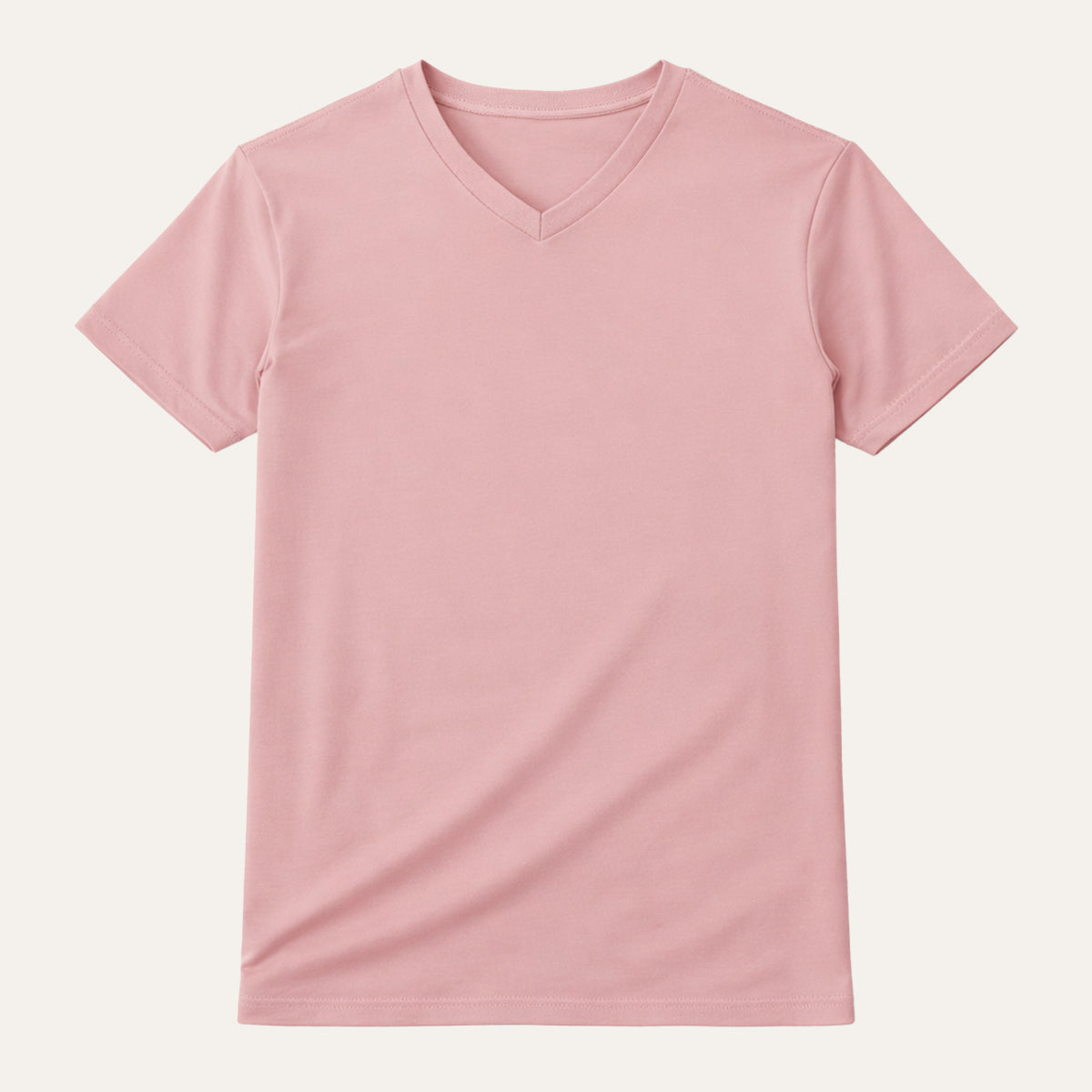 Men’s V Neck T Shirt – Casual Slim Fit Summer Cotton Tee