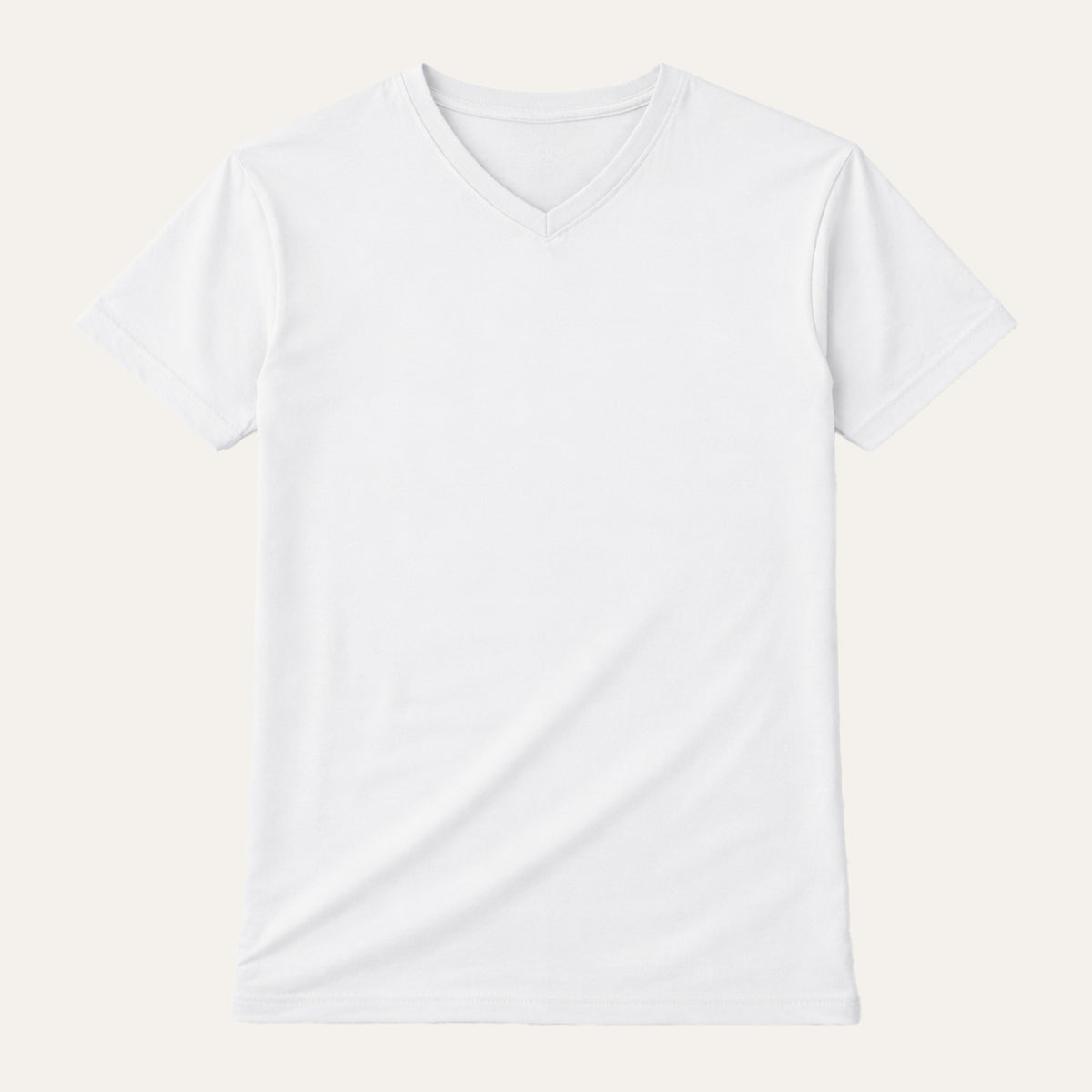 Men’s V Neck T Shirt – Casual Slim Fit Summer Cotton Tee