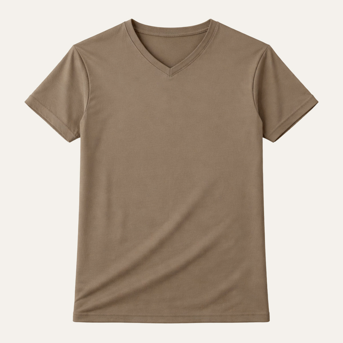 Men’s V Neck T Shirt – Casual Slim Fit Summer Cotton Tee