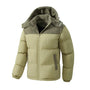 The Aldeburgh Men's Contrast Panel Puffer Jacket
