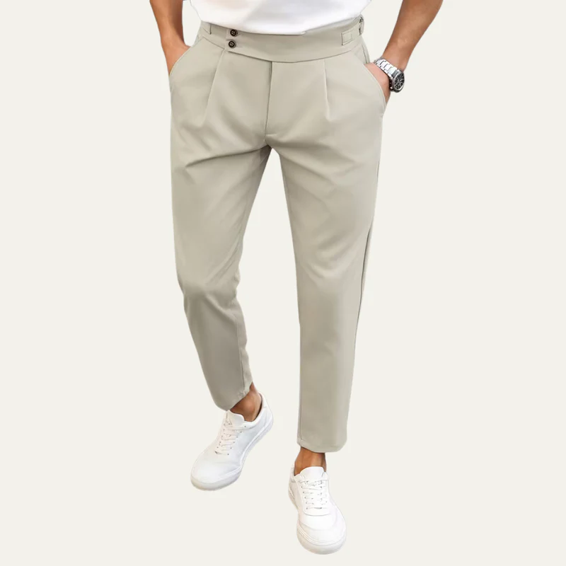 The Sandy Bay Men’s Business Slim Fit Stretch Dress Trousers