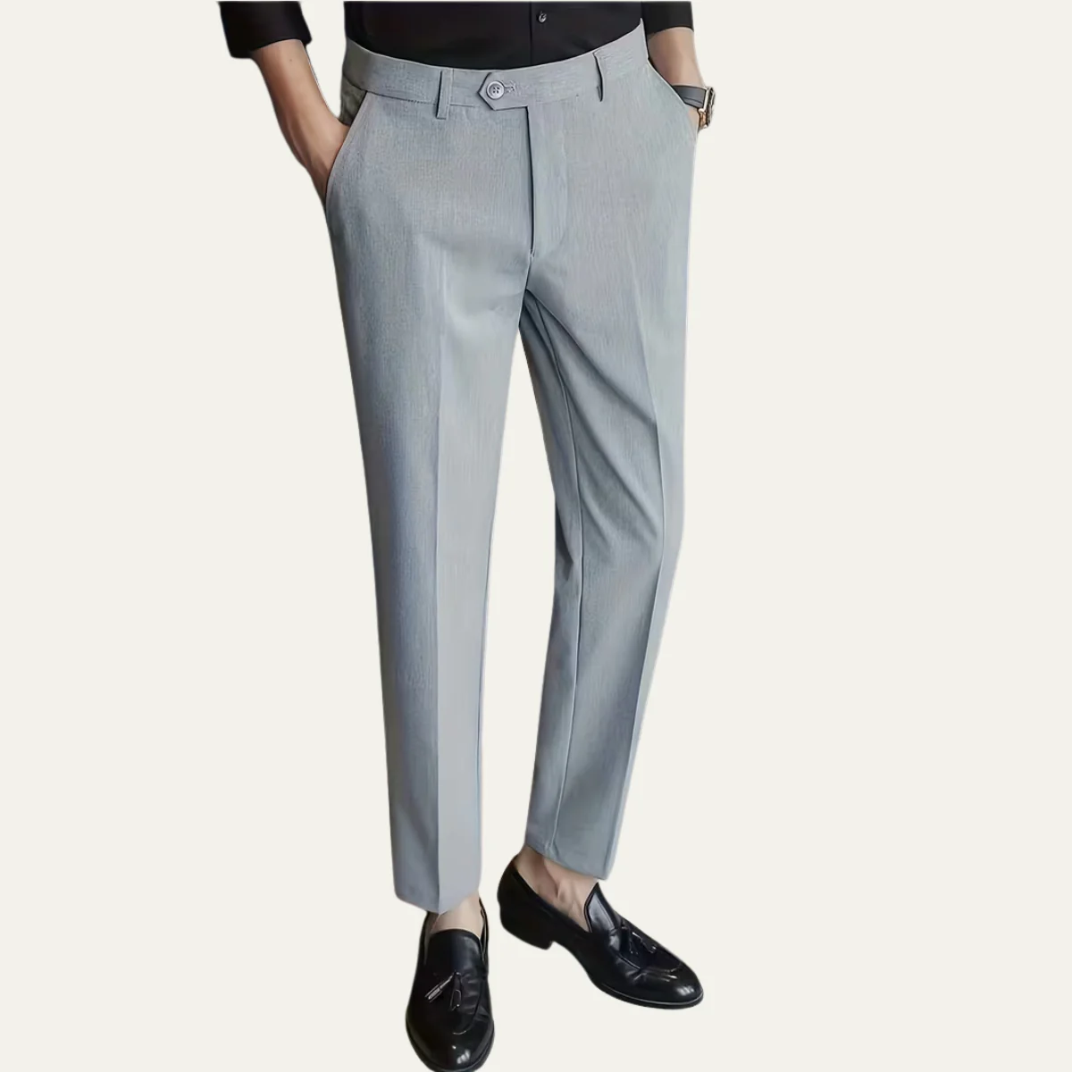 The Healdsburg Men’s Formal Slim Fit Tailored Suit Dress Trousers