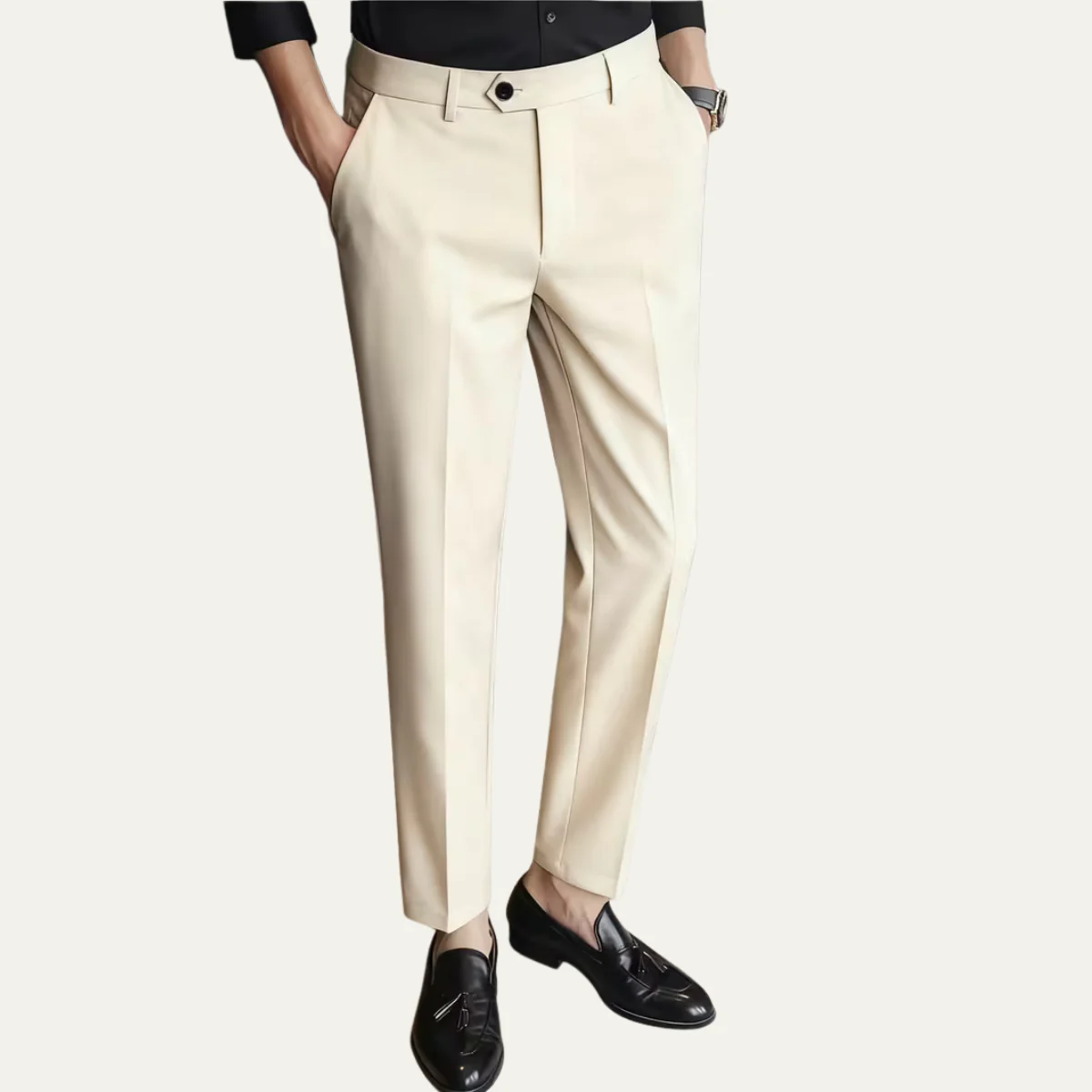 The Healdsburg Men’s Formal Slim Fit Tailored Suit Dress Trousers