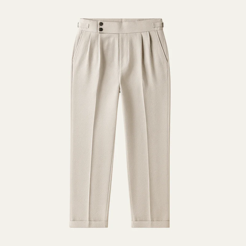 The Busselton Men’s Slim Fit Smart Business Dress Trousers