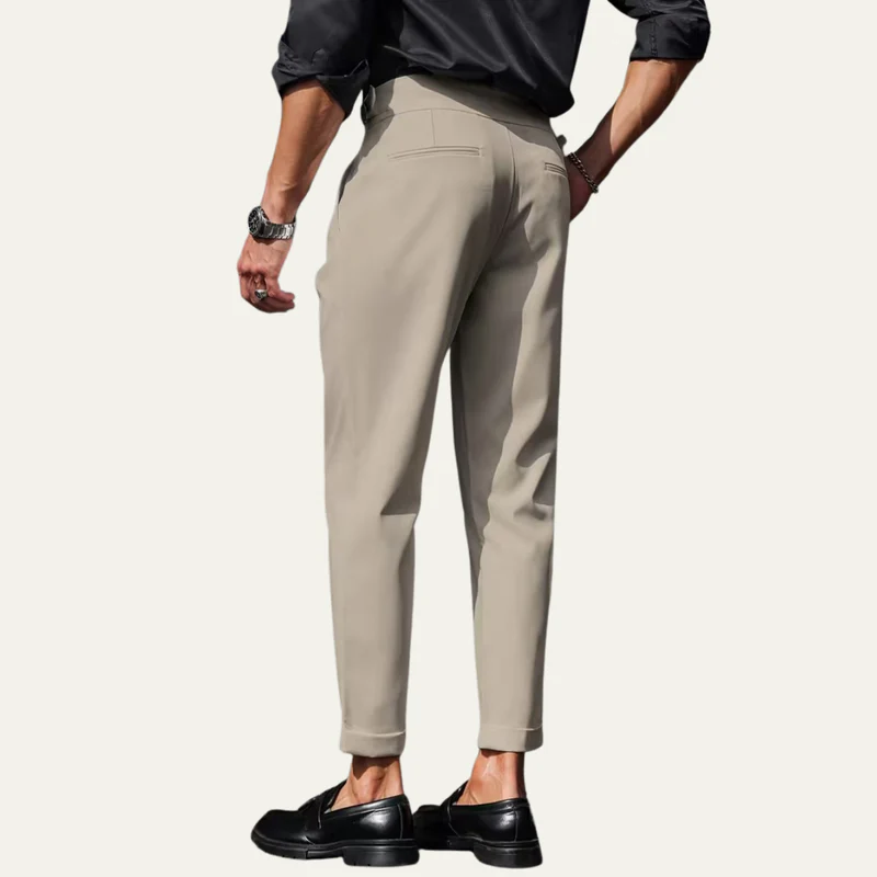 The Busselton Men’s Slim Fit Smart Business Dress Trousers