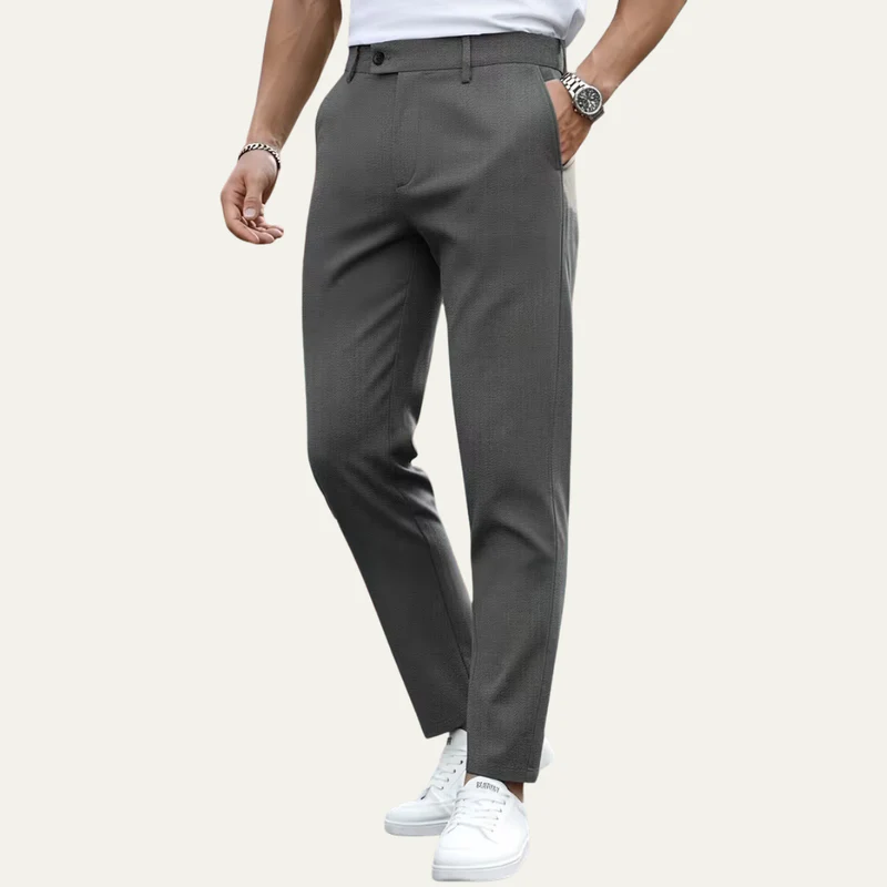 The Launceston Men’s Smart Casual Slim Fit Dress Trousers