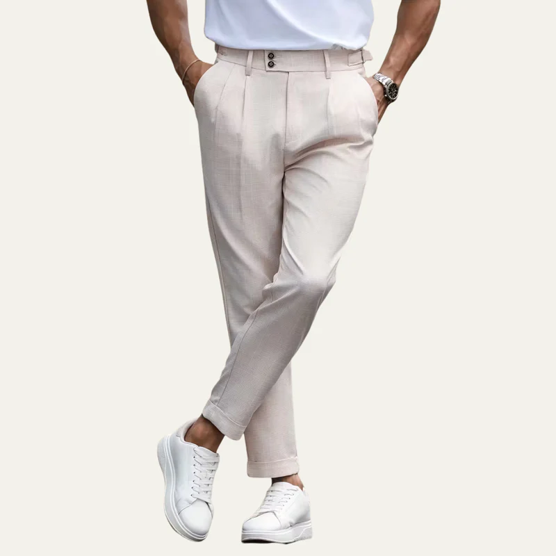 The Ballina Men’s Lightweight Business Slim Fit Dress Trousers