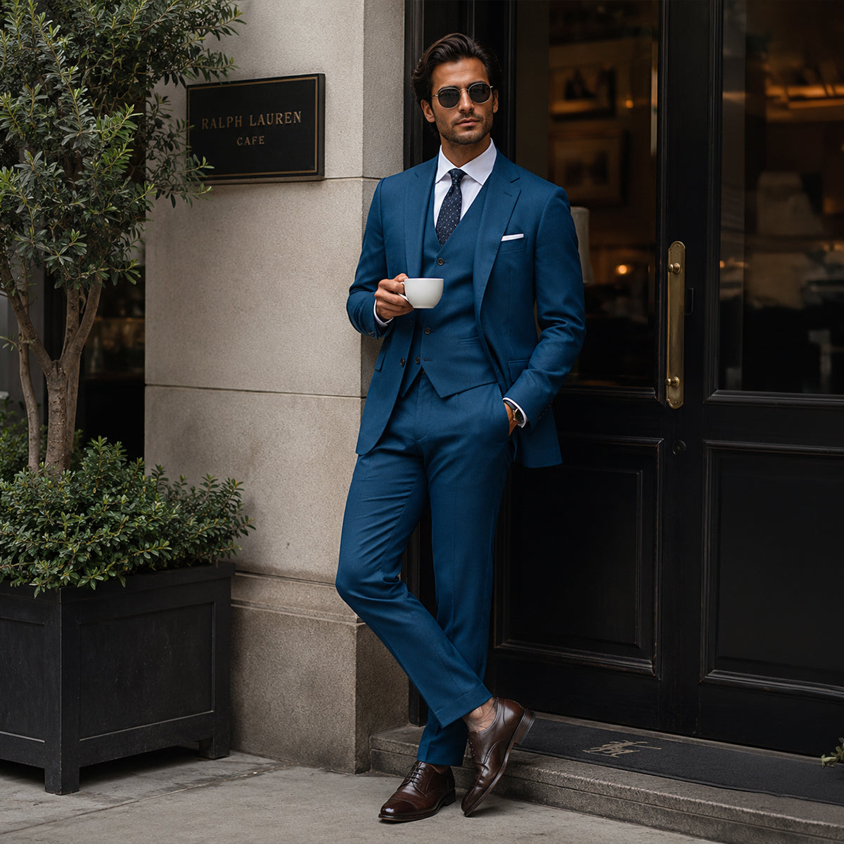 The Miseno Men’s Elegant Suit Set – Blazer Waistcoat Trousers