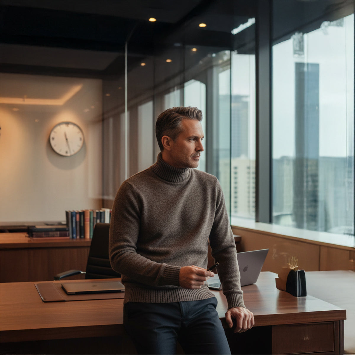 Merino Turtleneck for Men
