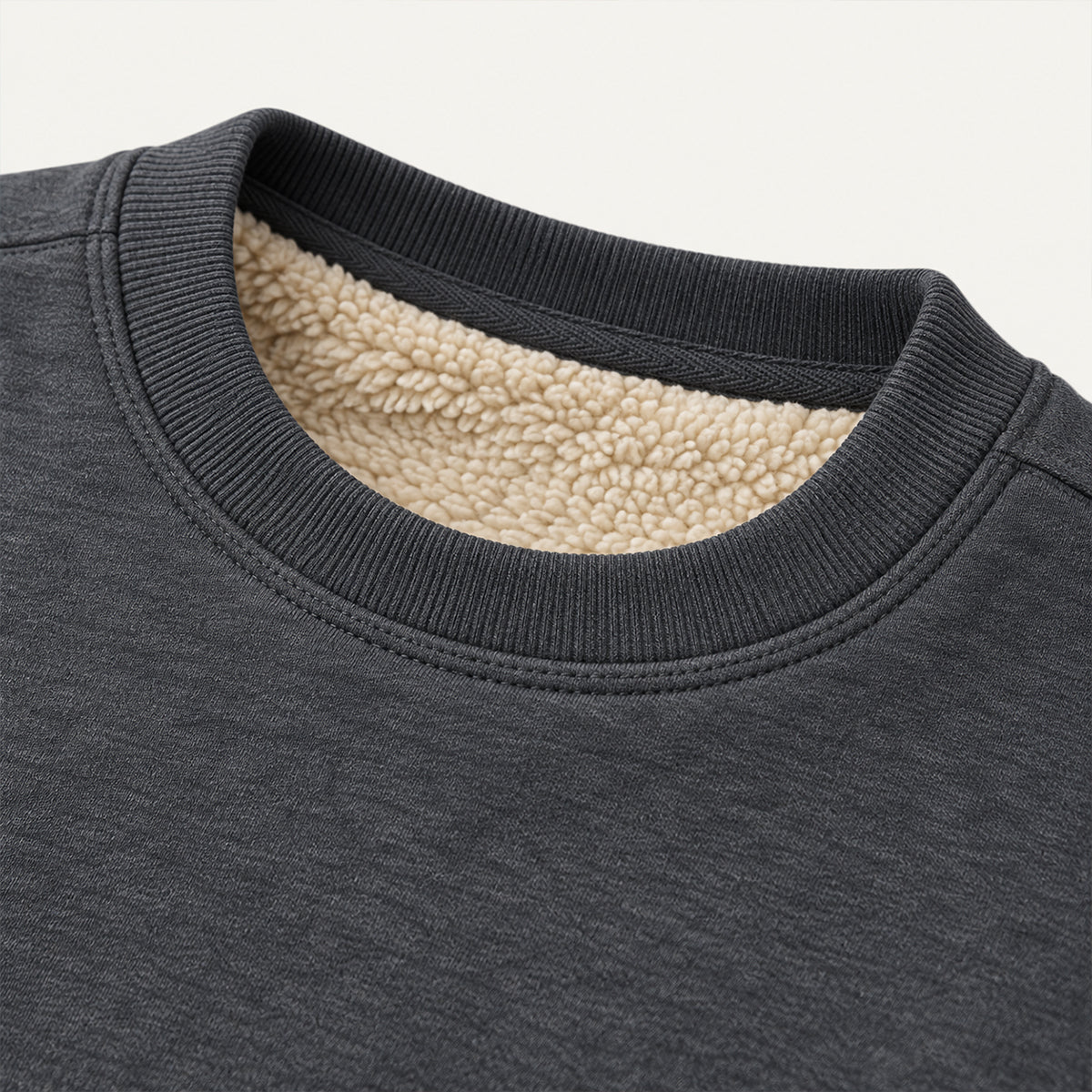 Men's Casual and Comfortable Fleece Lined Jumper