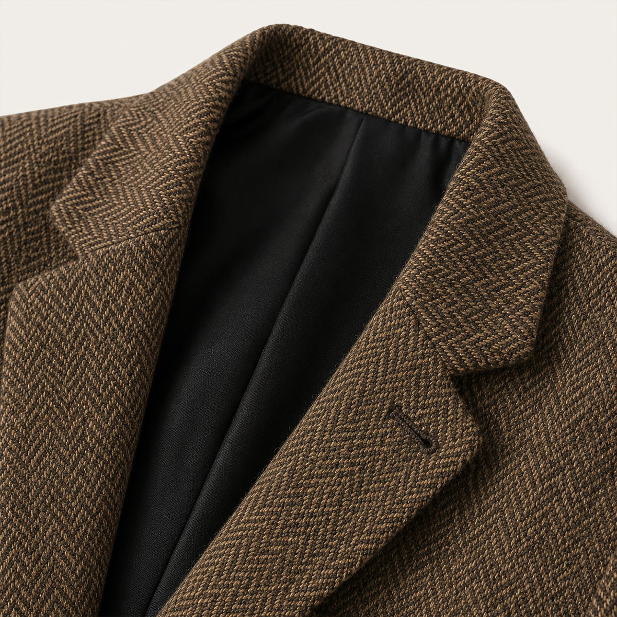 The Jefferson Men’s Classic Wool Herringbone Tweed Blazer