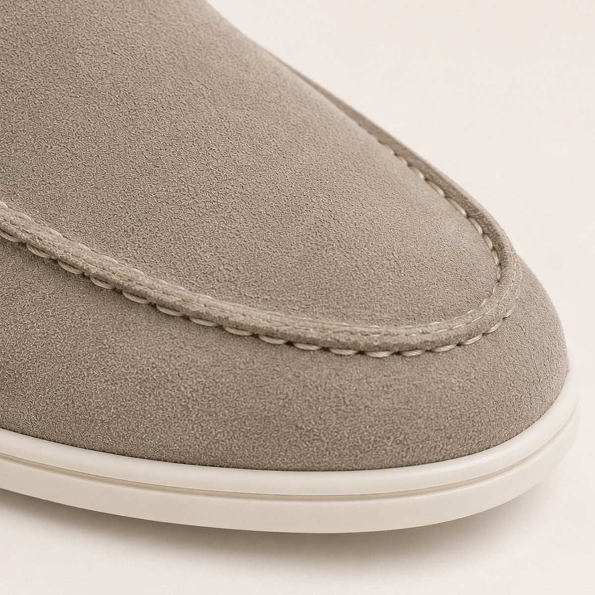 The Hepburn Men’s Casual Suede Loafers with Rubber Sole