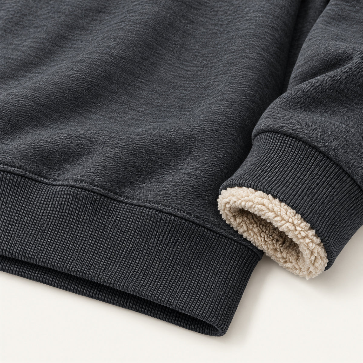 Men's Casual and Comfortable Fleece Lined Jumper