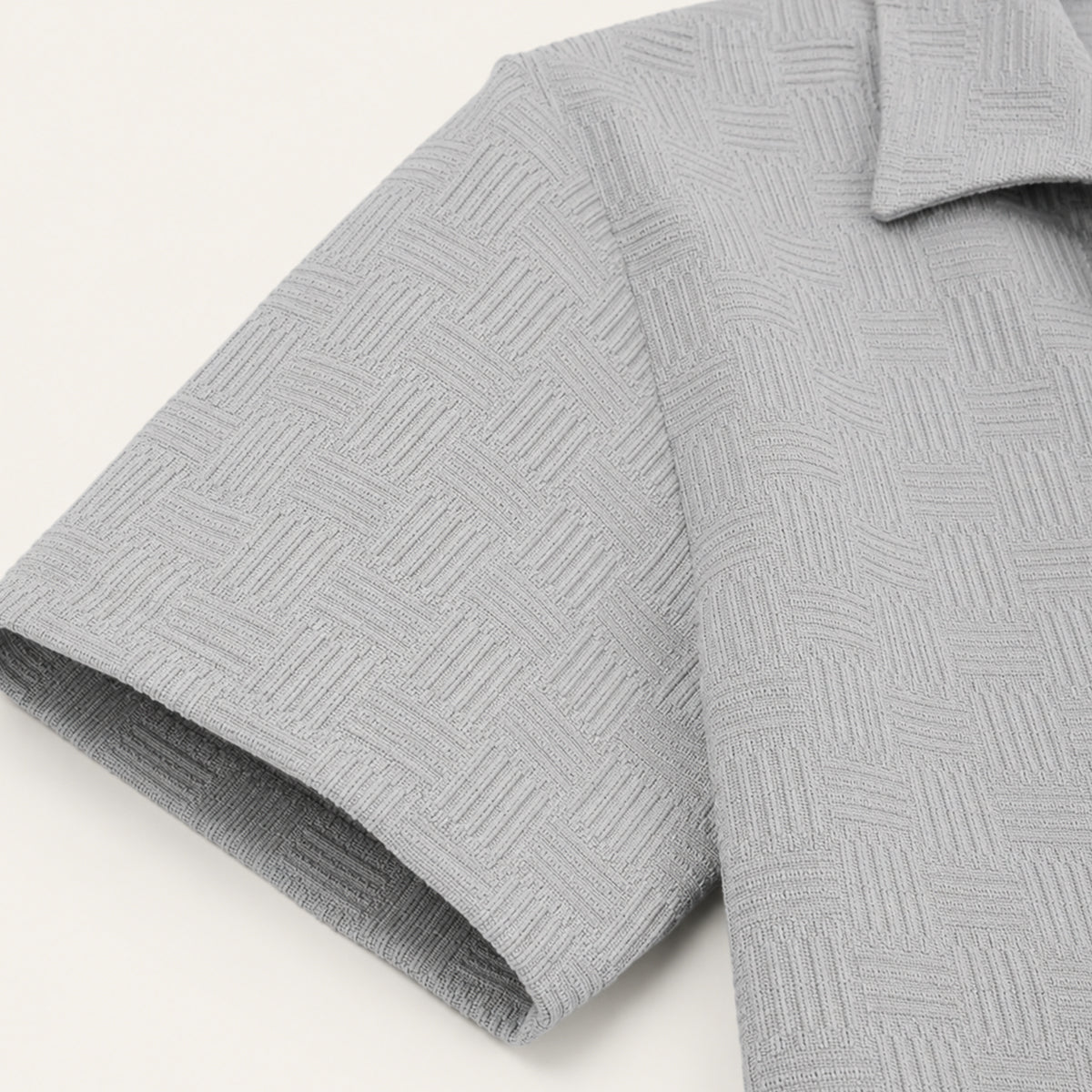The Merano Men’s Trendy Summer Outfit - Shirt & Shorts Co Ord Set