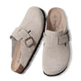 The Glenmoor Men's Contoured Cork Buckle Clogs
