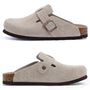 The Glenmoor Men's Contoured Cork Buckle Clogs