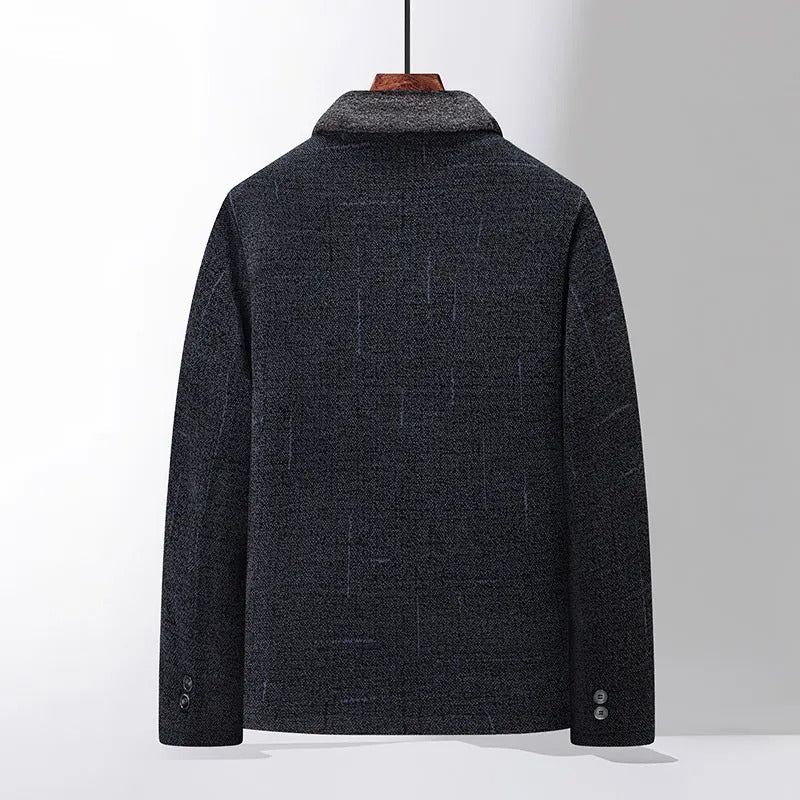 The Dunster Men's Fleece Lined Wool Blend Jacket