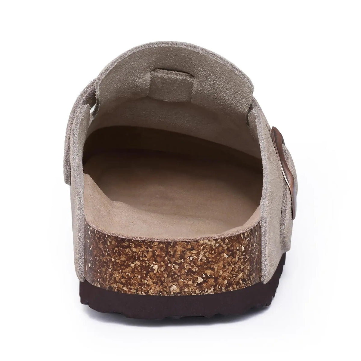 The Glenmoor Men's Contoured Cork Buckle Clogs