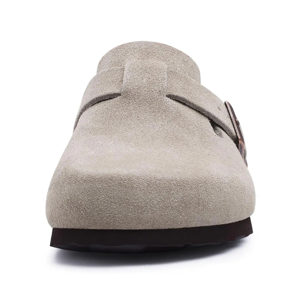 The Glenmoor Men's Contoured Cork Buckle Clogs
