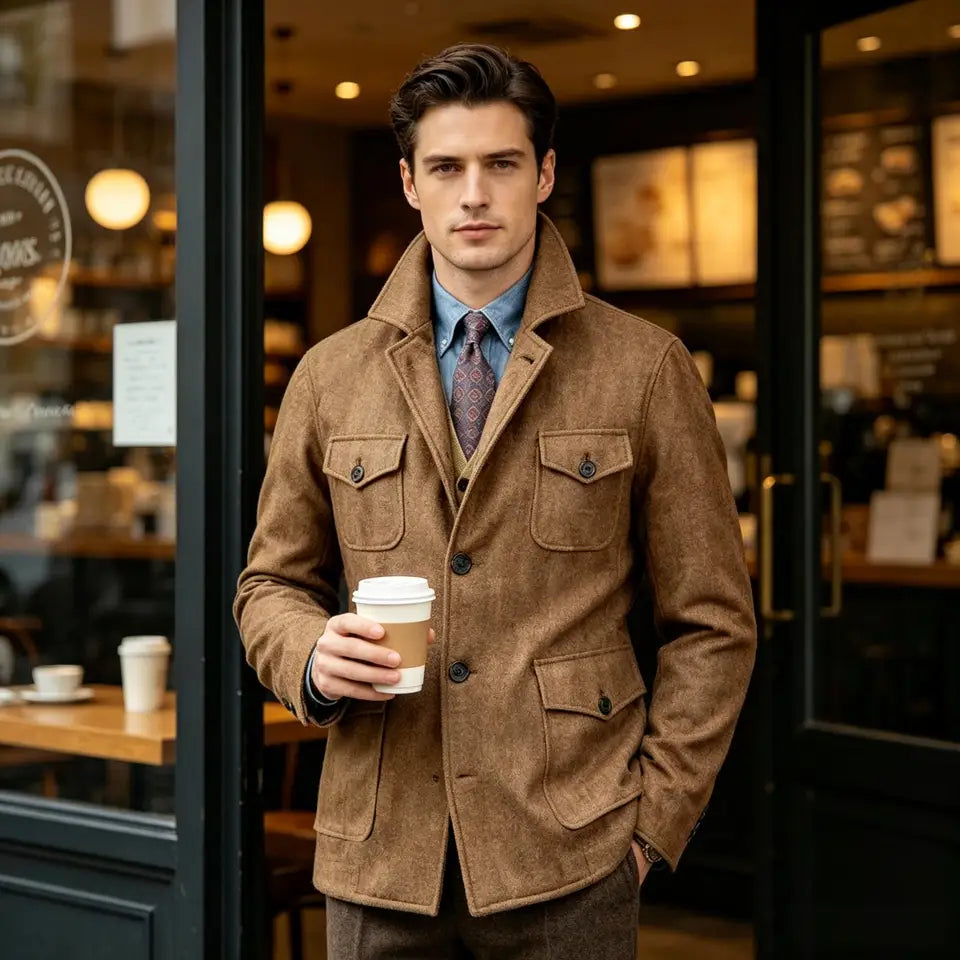 The Rookhaven Men's Multi Pocket Field Jacket