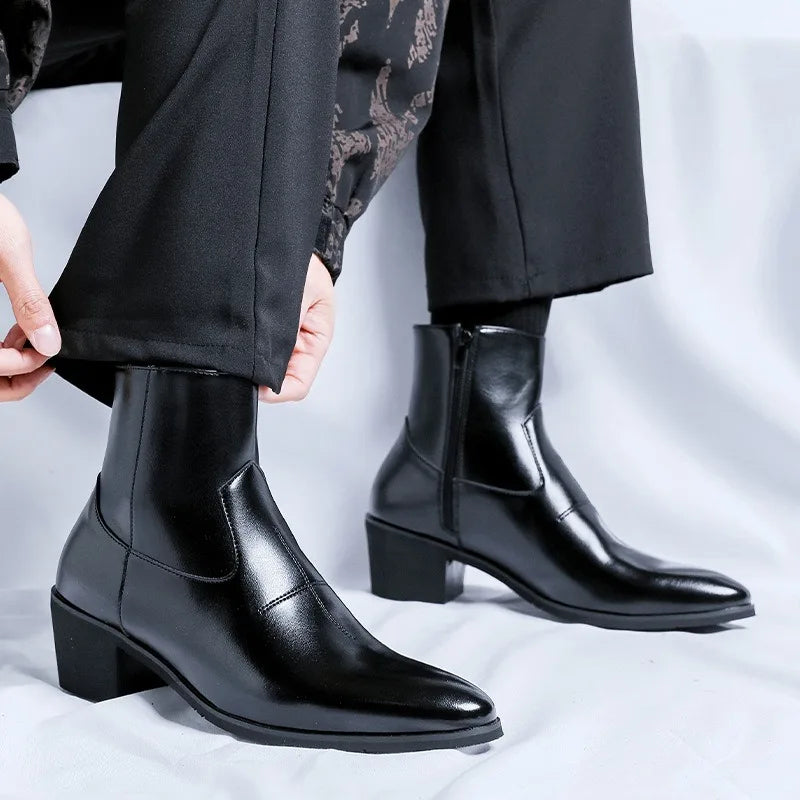 The Southwold Men's Block Heel Chelsea Boots