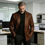 The Oakmere Men's Embossed Slim Fit Blazer