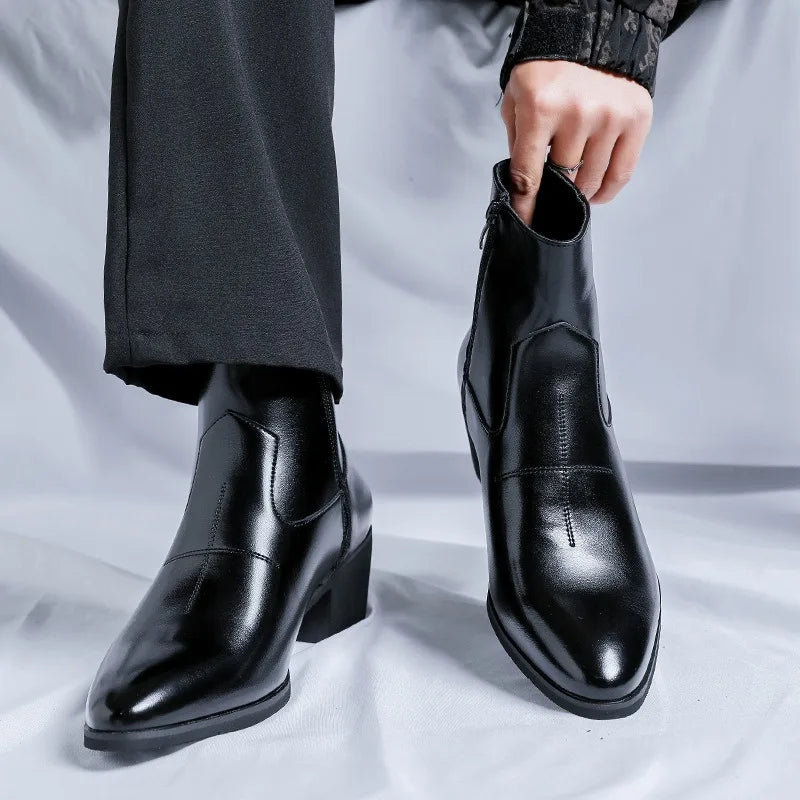 The Southwold Men's Block Heel Chelsea Boots