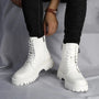 The Salcombe Men's Chunky Lace Up Combat Boots