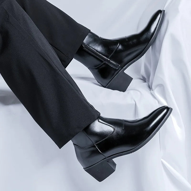 The Southwold Men's Block Heel Chelsea Boots