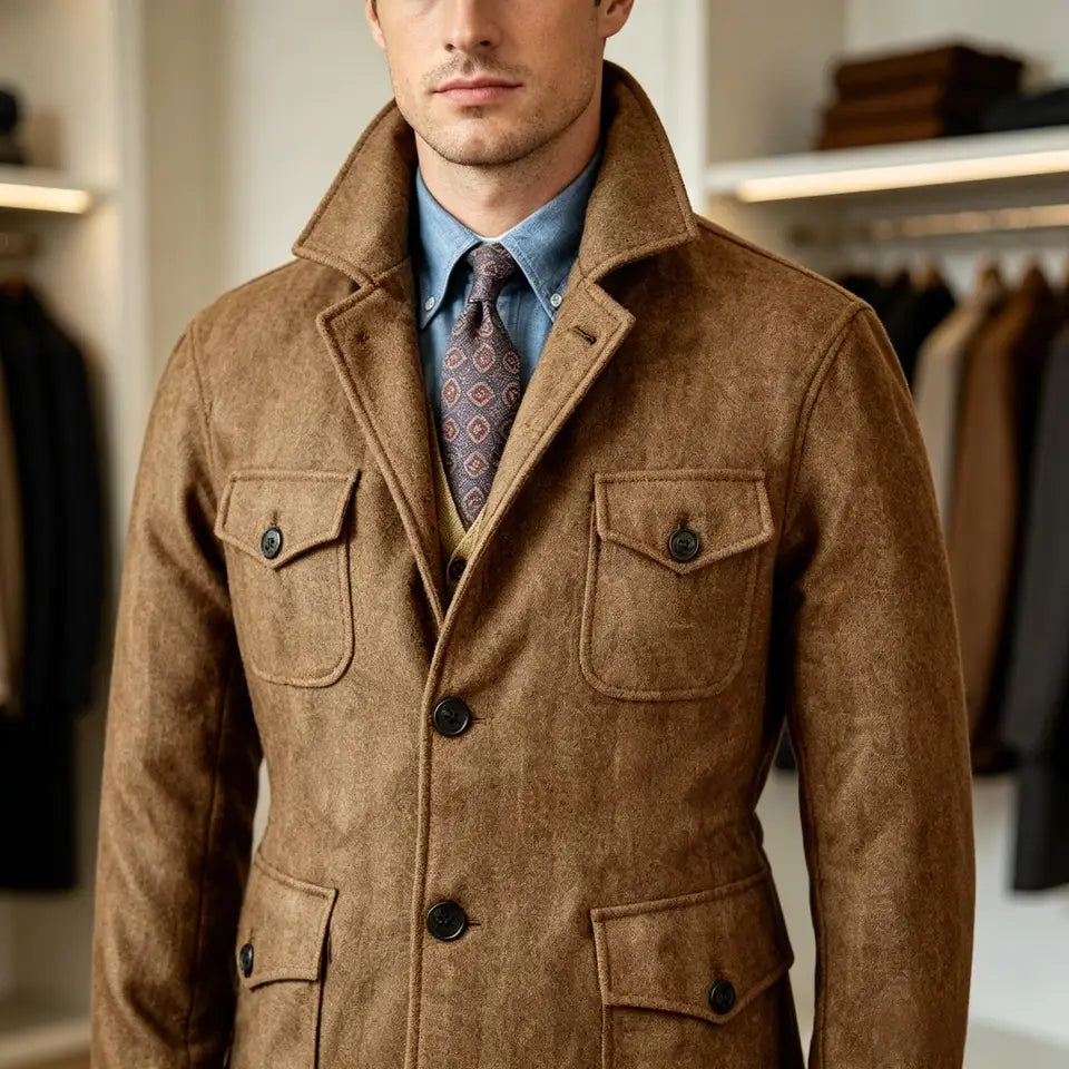 The Rookhaven Men's Multi Pocket Field Jacket