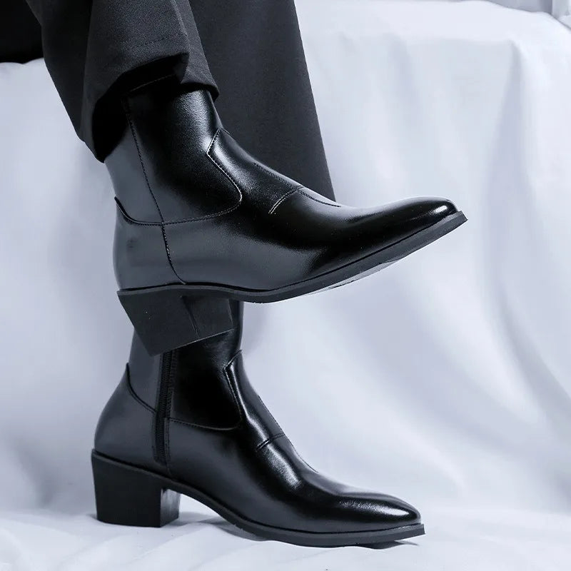 The Southwold Men's Block Heel Chelsea Boots