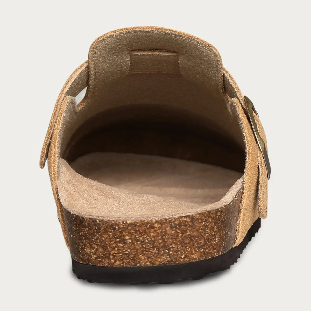 The Hartswell Men's Suede Cork Buckle Clogs