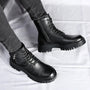 The Salcombe Men's Chunky Lace Up Combat Boots