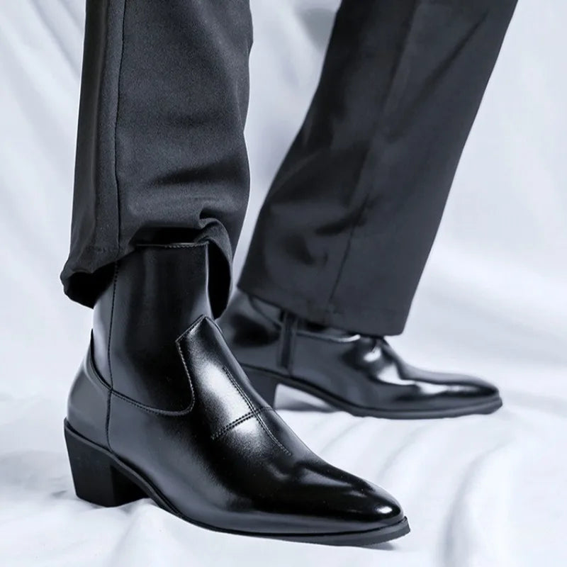 The Southwold Men's Block Heel Chelsea Boots