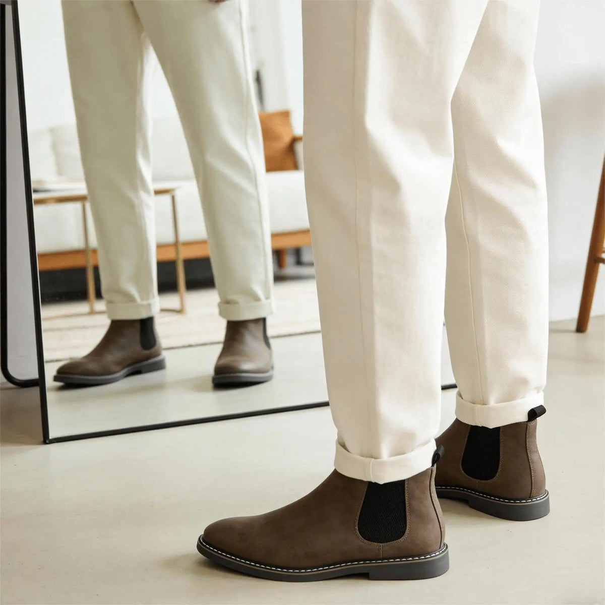 The Wymondham Men's Suede Chelsea Boots