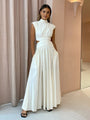 Women's Maxi Dress with Side Cut Outs