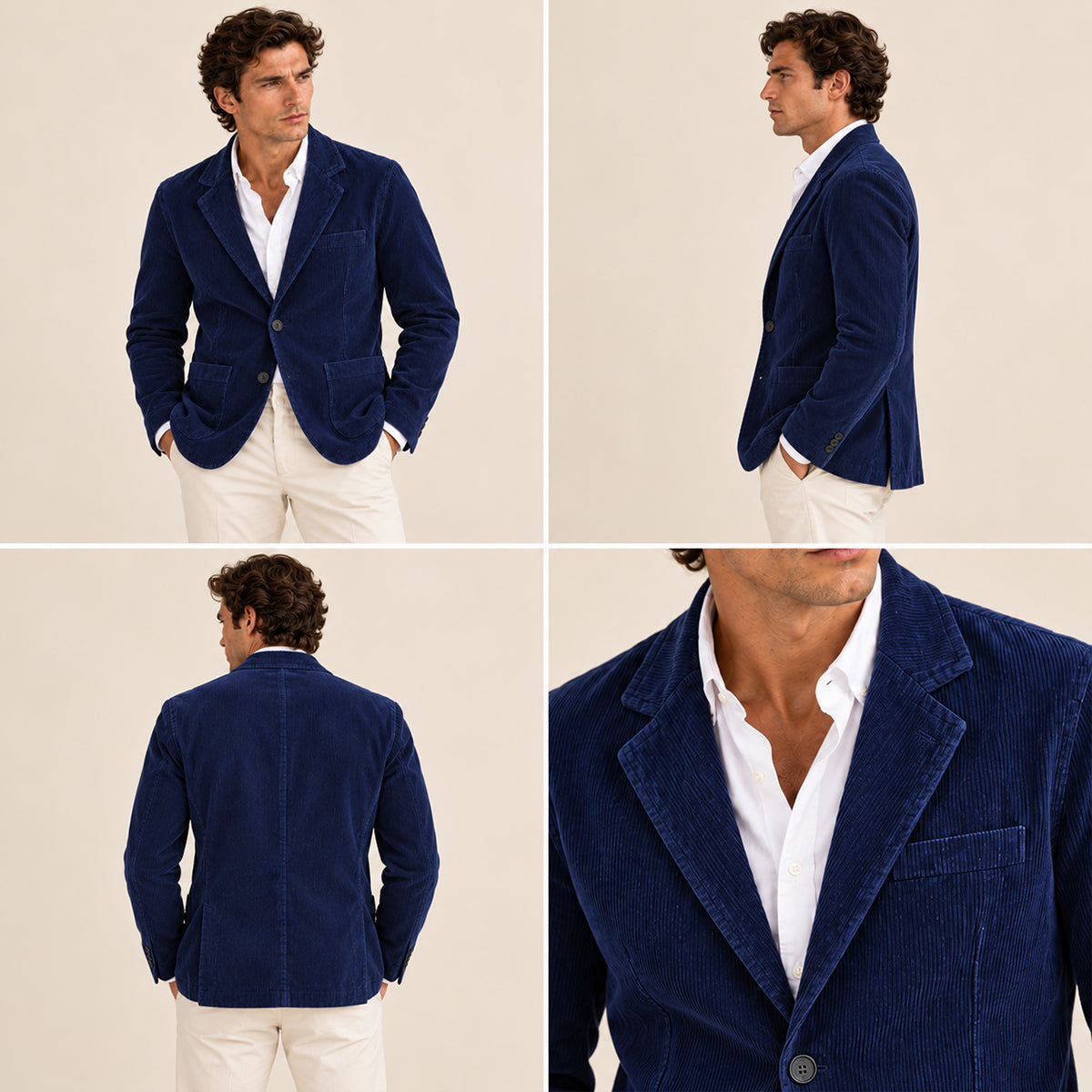 The Paddington Men’s Casual Corduroy Business Casual Work Jacket