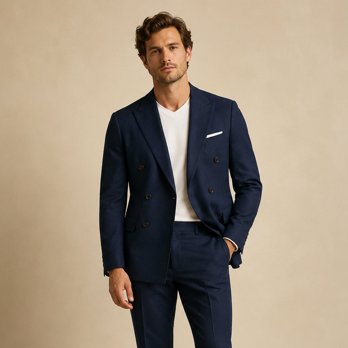 The Caldwell Men’s Lightweight Slim Fit Blazer Suit