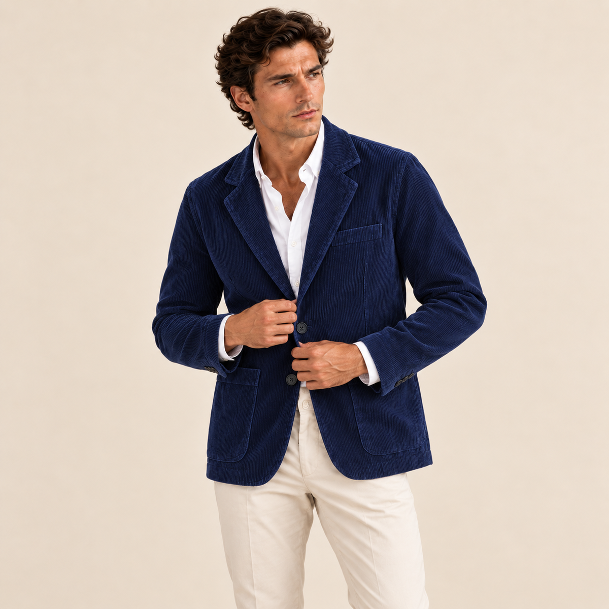 The Paddington Men’s Casual Corduroy Business Casual Work Jacket