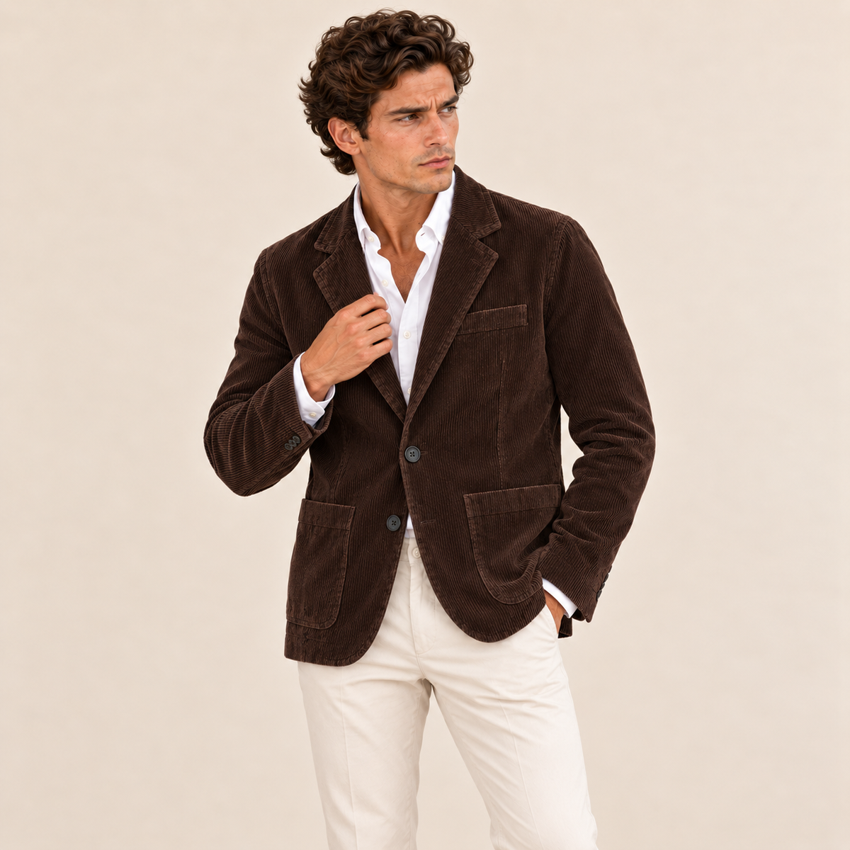 The Paddington Men’s Casual Corduroy Business Casual Work Jacket