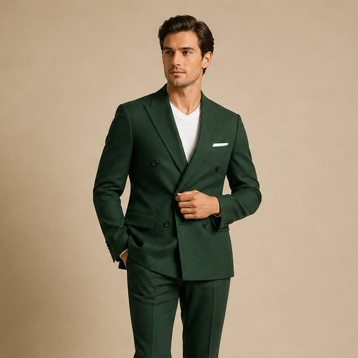 The Caldwell Men’s Lightweight Slim Fit Blazer Suit